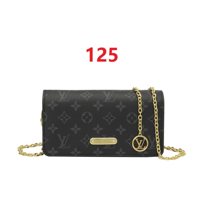 PU leather bag ,AA quality, size 21x12x7cm,no box,  B25-124-126