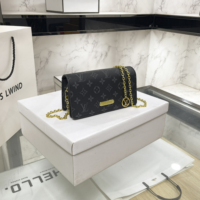 PU leather bag ,AA quality, size 21x12x7cm,no box,  B25-124-126