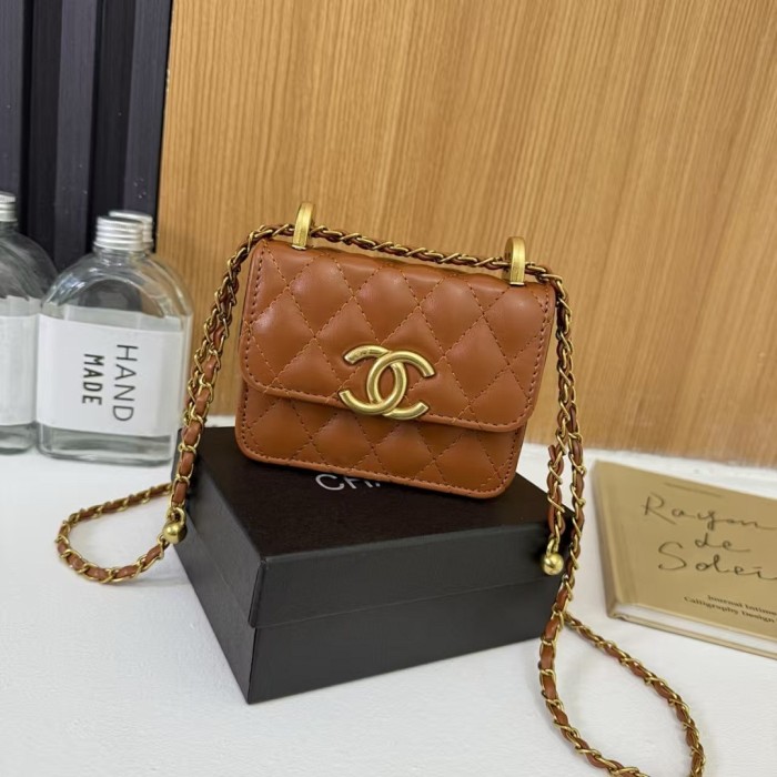 PU leather bag ,AA quality, size 12.5x9.5x5cm,no box,  B25-107-112