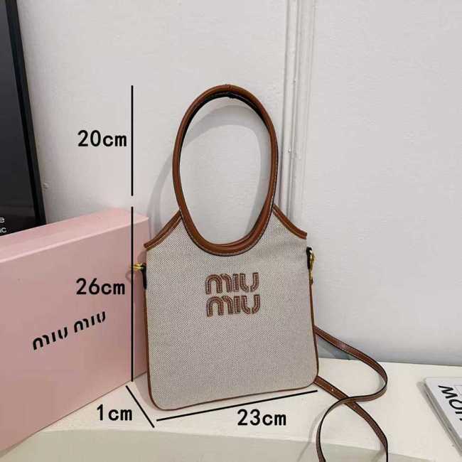 Canvas PU leather bag ,AA quality,no box, B25-127