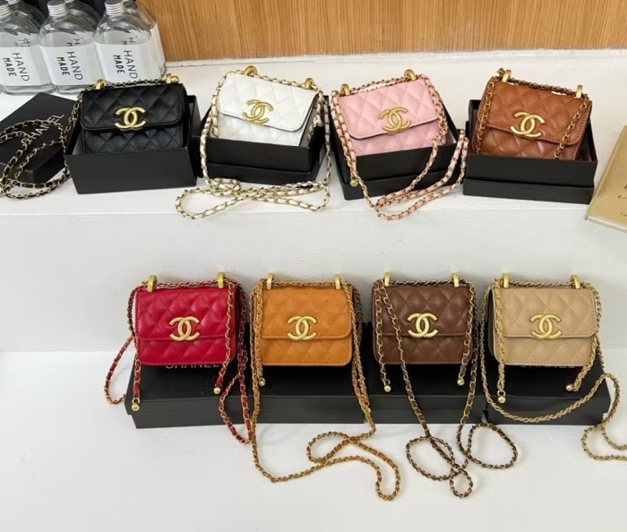 PU leather bag ,AA quality, size 12.5x9.5x5cm,no box,  B25-107-112