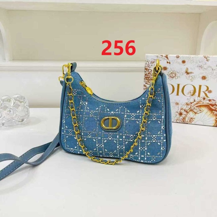 Canvas PU leather bag ,AA quality, size 21x16x6.5cm,no box,  B28-254-257