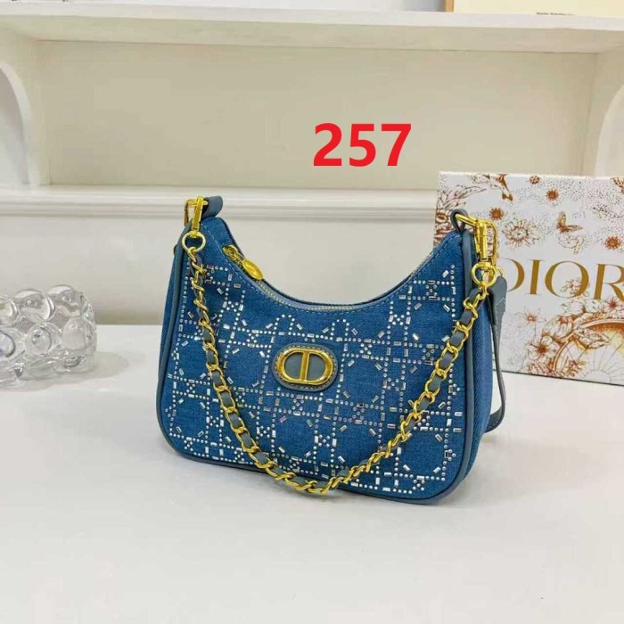 Canvas PU leather bag ,AA quality, size 21x16x6.5cm,no box,  B28-254-257