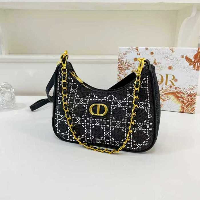 Canvas PU leather bag ,AA quality, size 21x16x6.5cm,no box,  B28-254-257