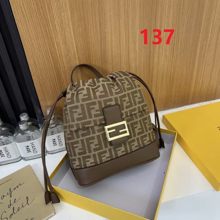 Canvas PU leather bag ,AA quality, size 24x28x13cm,no box,  B30-137-141
