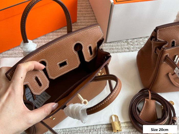 Split leather bag ,4A ,size 20cm,no box, with dust bag, B88-380-381
