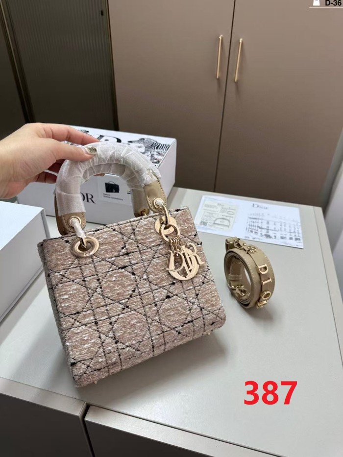 Canvas split leather bag ,4A ,size 20x18cm,no box, with dust bag, B88-386-388