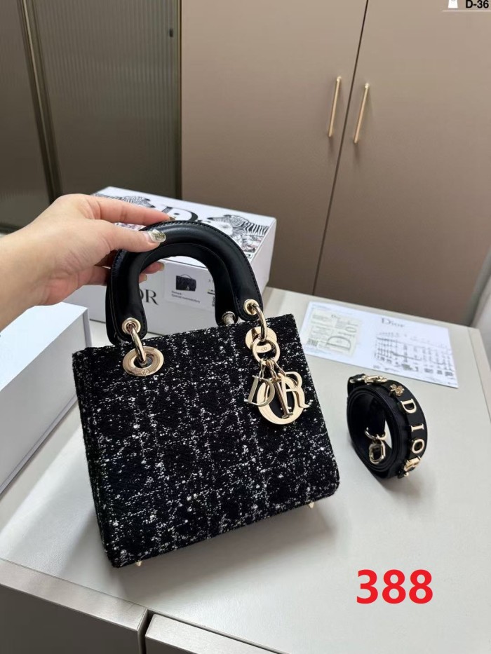 Canvas split leather bag ,4A ,size 20x18cm,no box, with dust bag, B88-386-388