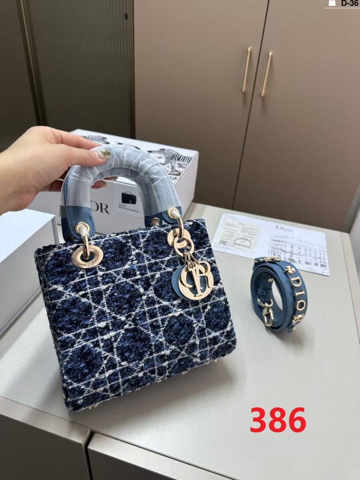 Canvas split leather bag ,4A ,size 20x18cm,no box, with dust bag, B88-386-388