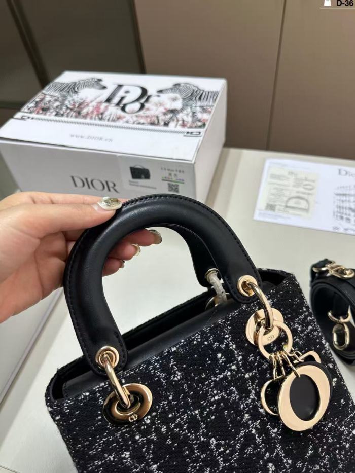 Canvas split leather bag ,4A ,size 20x18cm,no box, with dust bag, B88-386-388