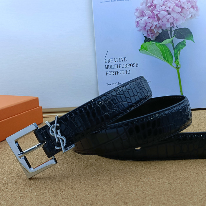Suede and split leather women's belt,with box,BLT19.9-10-17