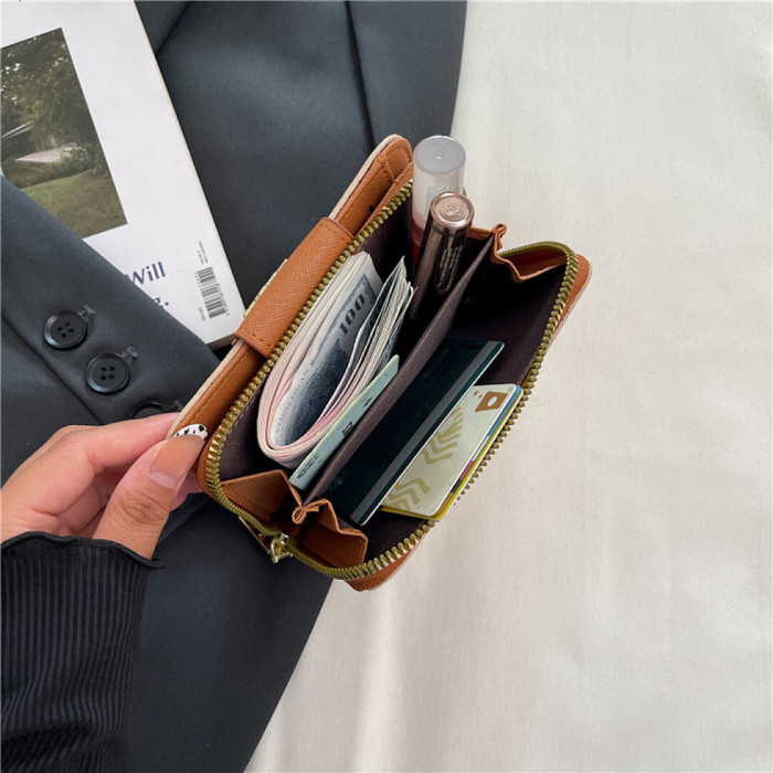 PU leather wallet and keychain set,AA quality, size 15*3cm,with box,  B25-128-144