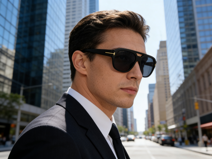 Blue light blocking sunglasses with the box and case ,G25-2173-2181