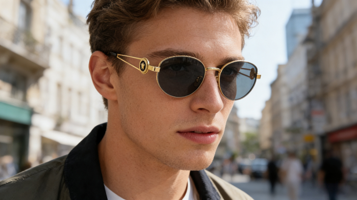 Blue light blocking sunglasses with the box and case ,G25-2903-2908