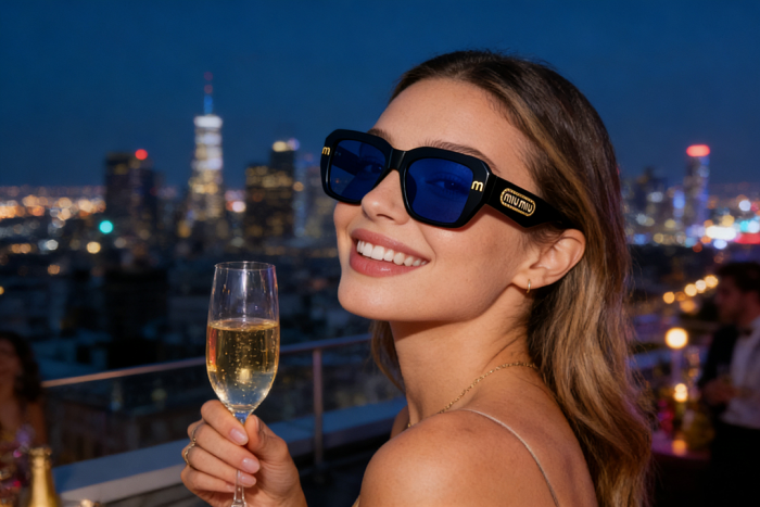 Blue light blocking sunglasses with the box and case ,G25-3075-3080