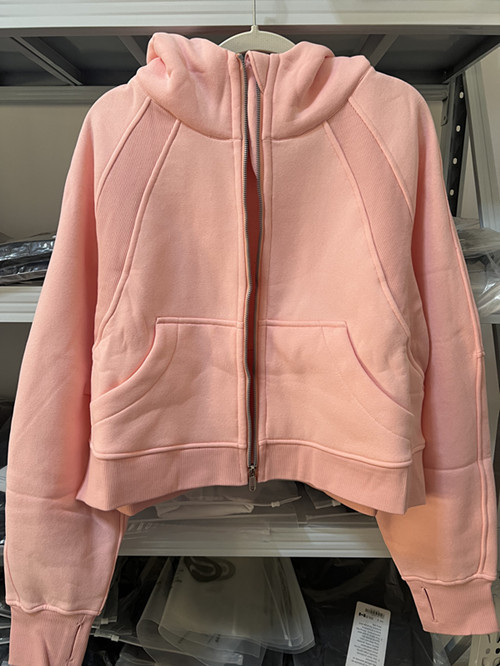 Women's Zipper-attached loose-fitting hooded sweatshirt Gym top Yoga clothes,S-3XL,CL60-101-120