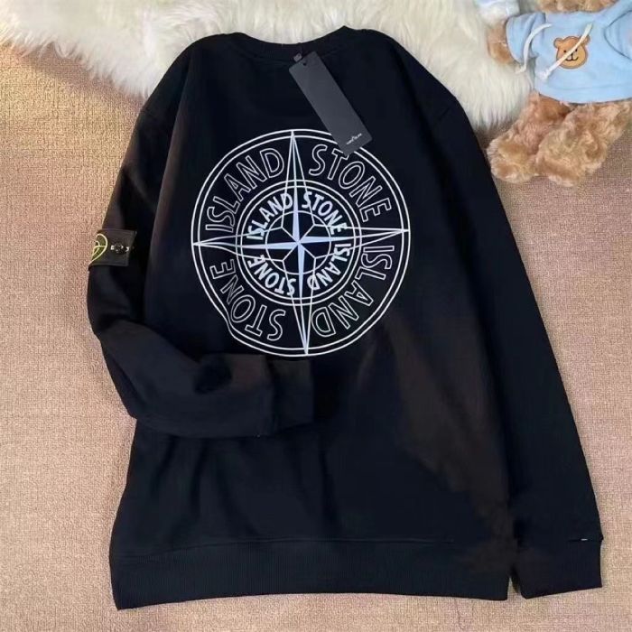 Women men cotton elastic long sleeve embroidered Fleece Sweatshirt clothes, CL35-93-96