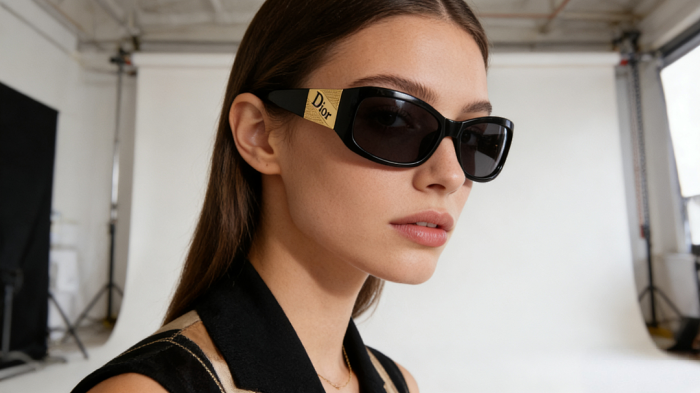 Blue light blocking sunglasses with the box and case ,G25-3119-2124