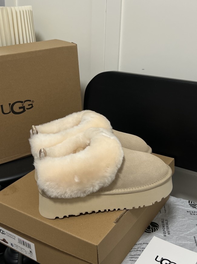 Women fur shoes, size 35-40,  with box, SS60-627-1