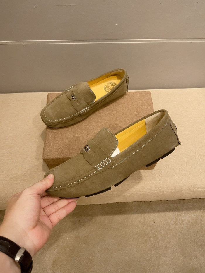 Men flat leather shoes,size 37-47, SS88-880