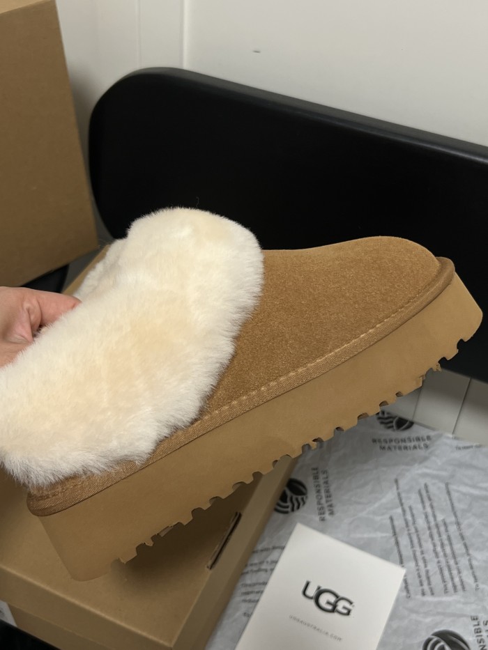 Women fur shoes, size 35-40,  with box, SS60-628-1