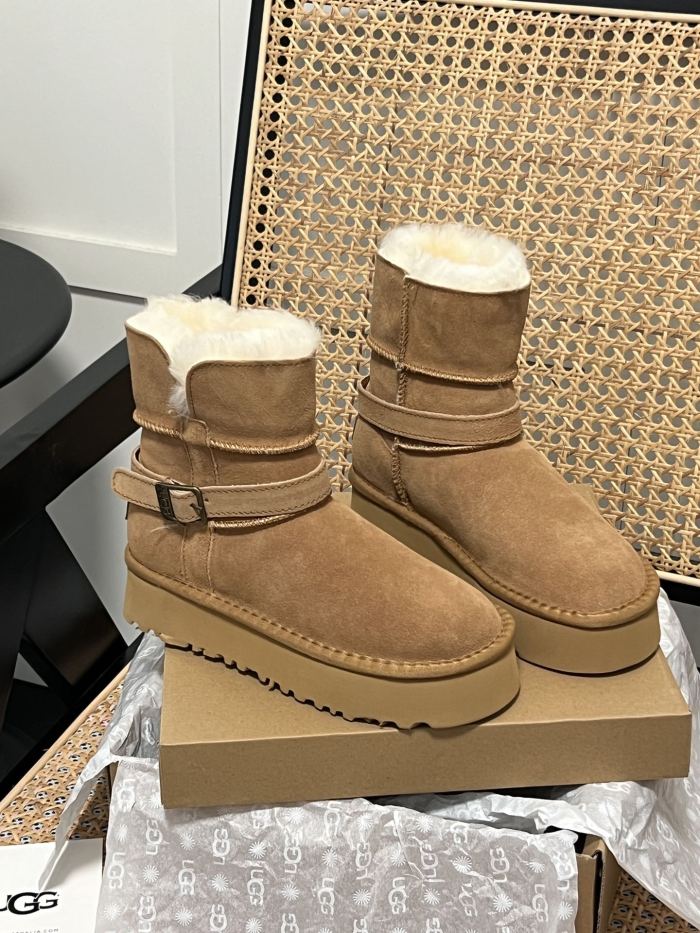 Women fur boot shoes, size 35-40,  with box, SS70-208