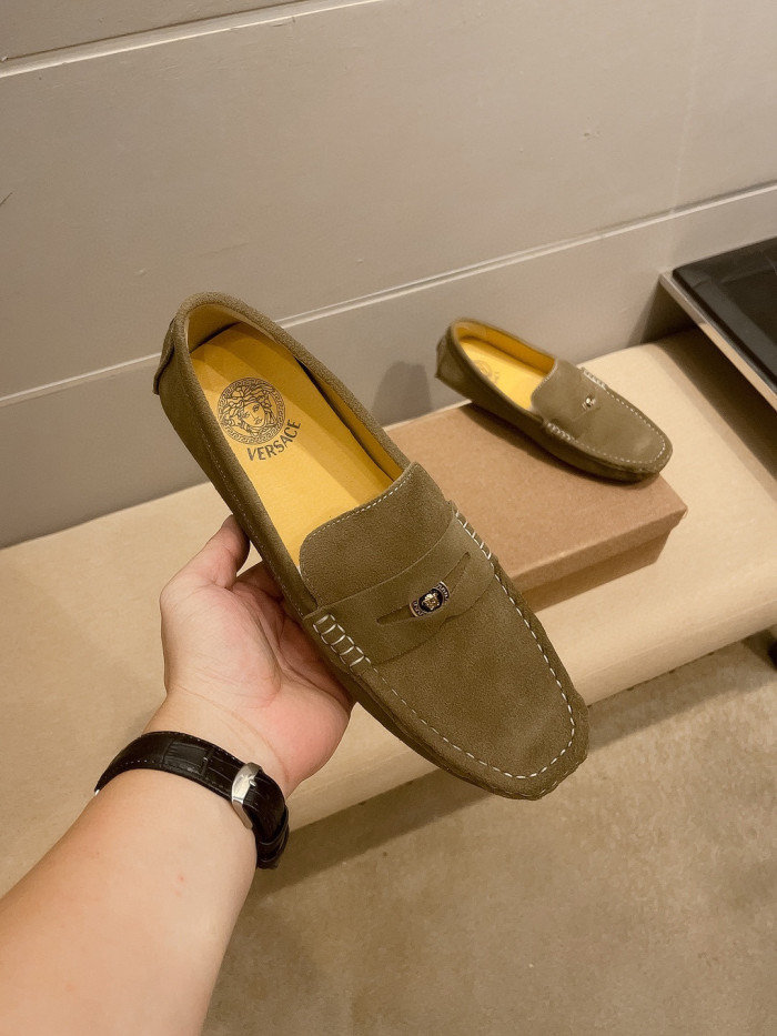Men flat leather shoes,size 37-47, SS88-880