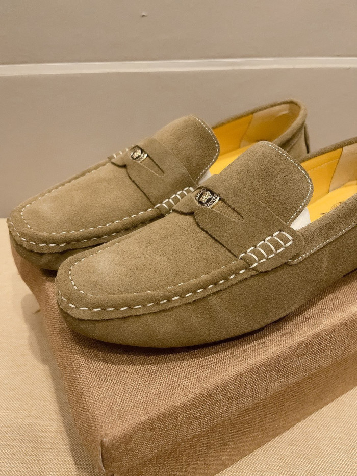 Men flat leather shoes,size 37-47, SS88-880