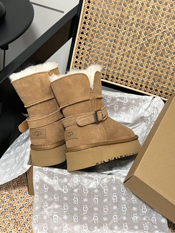 Women fur boot shoes, size 35-40,  with box, SS70-208
