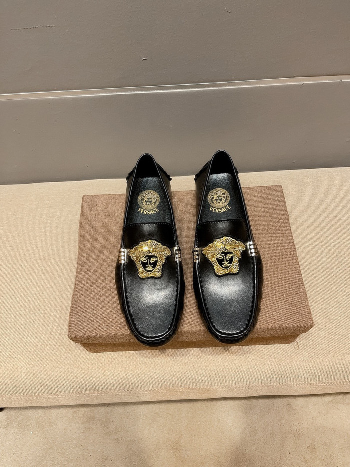 Men leather flat shoes,size 37-47, SS88-890