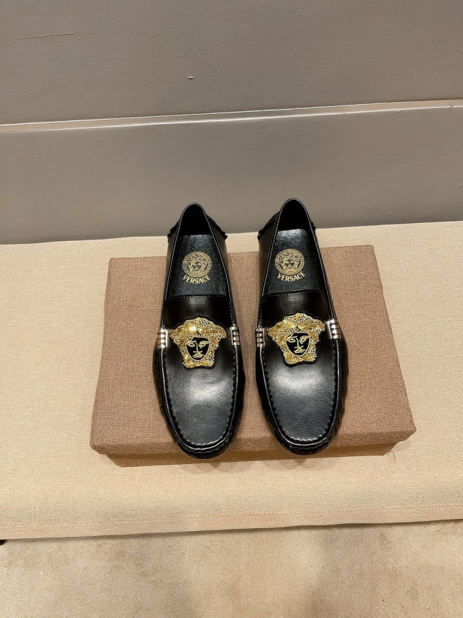 Men leather flat shoes,size 37-47, SS88-890
