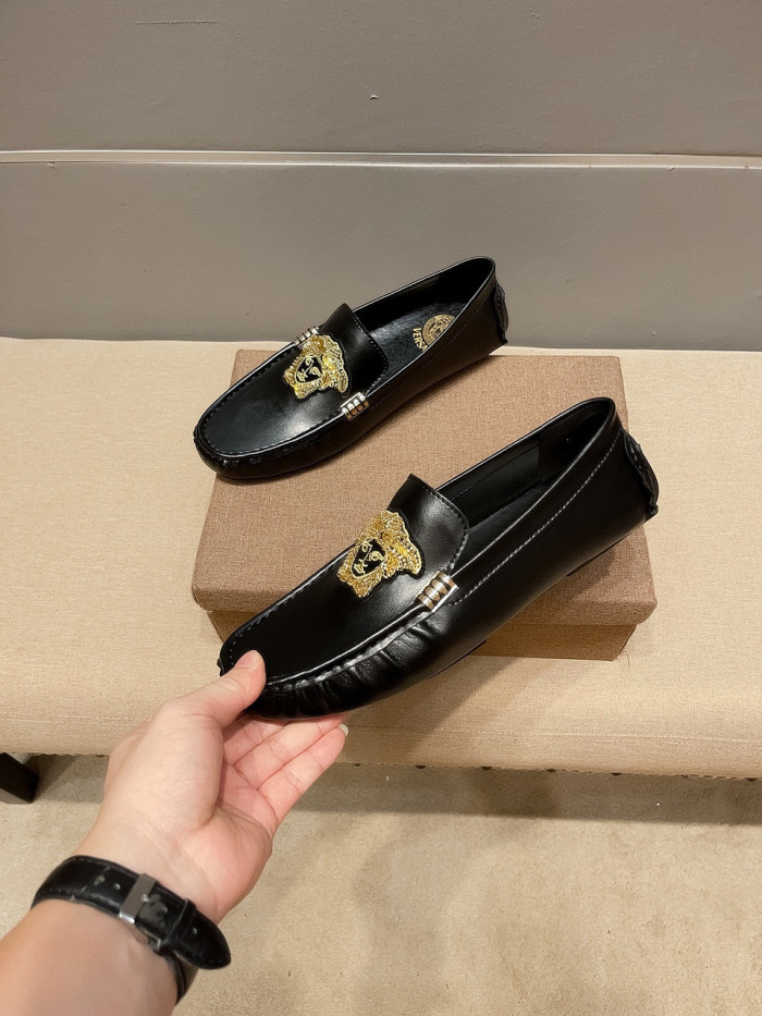 Men leather flat shoes,size 37-47, SS88-890