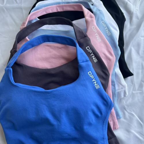 Women's Yoga stretchable breathable fitness vest clothes,XS-L,CL20-39-45