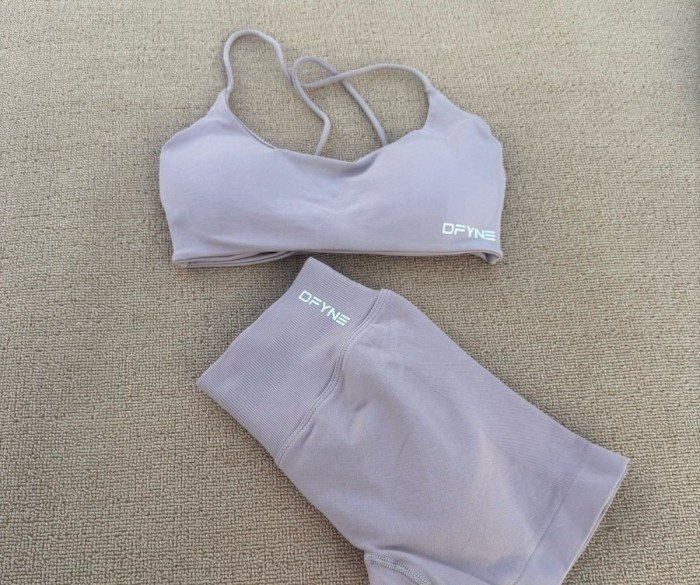 Bra + short pants yoga sports suit  clothes， CL35-104-110