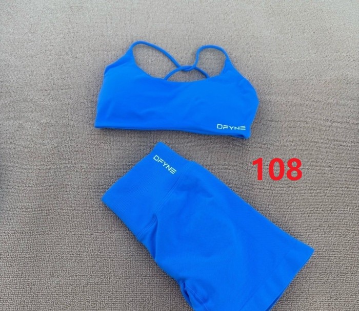 Bra + short pants yoga sports suit  clothes， CL35-104-110