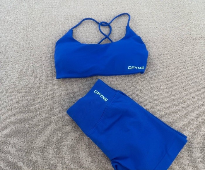 Bra + short pants yoga sports suit  clothes， CL35-104-110