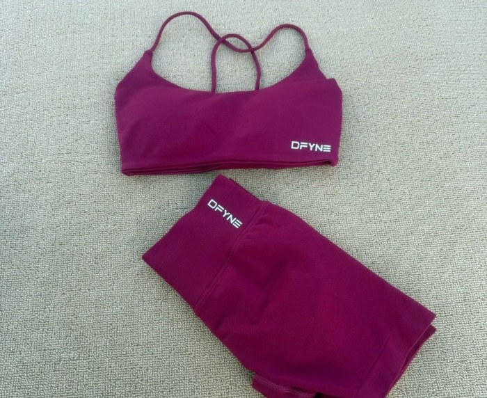Bra + short pants yoga sports suit  clothes， CL35-104-110