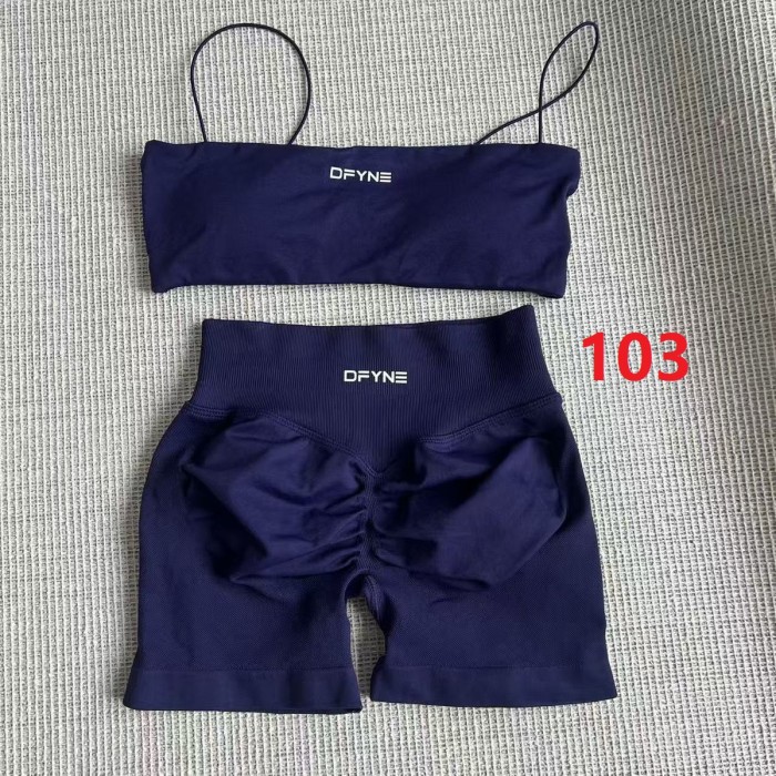 Bra + short pants yoga sports suit  clothes， CL35-97-103