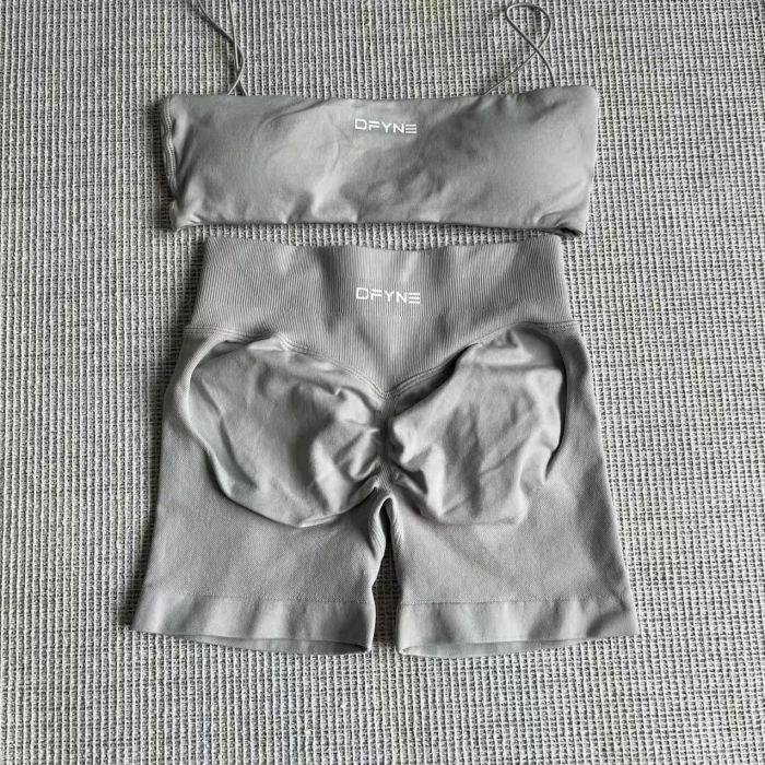 Bra + short pants yoga sports suit  clothes， CL35-97-103