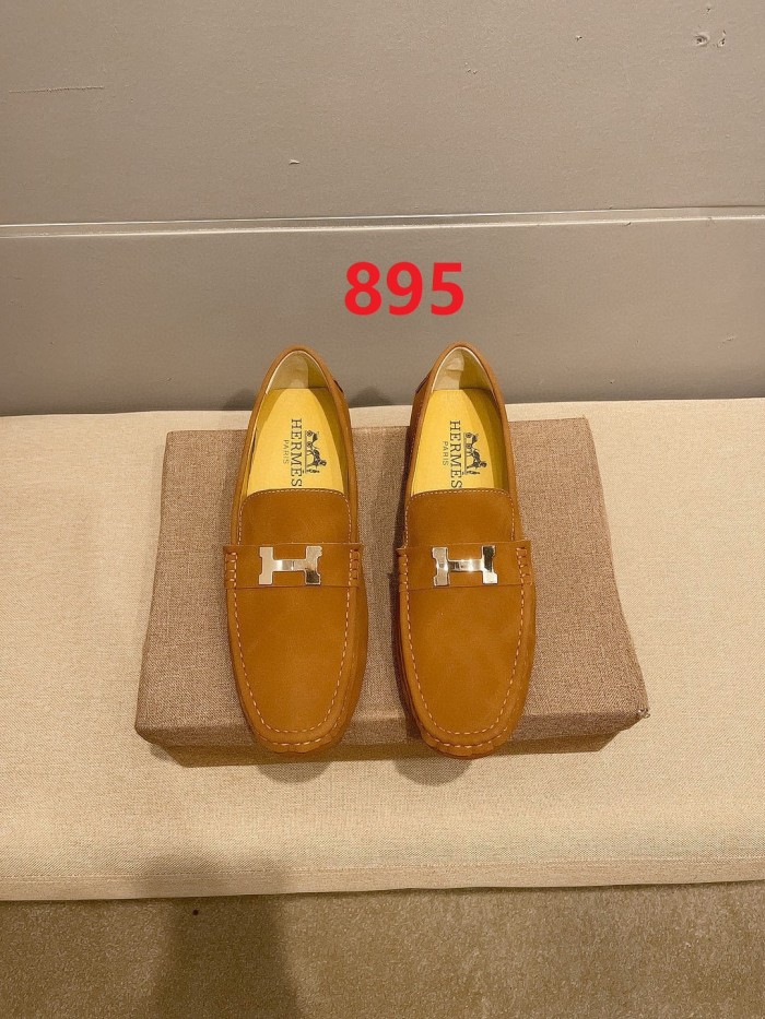 Men leather flat shoes,size 37-47, SS88-895