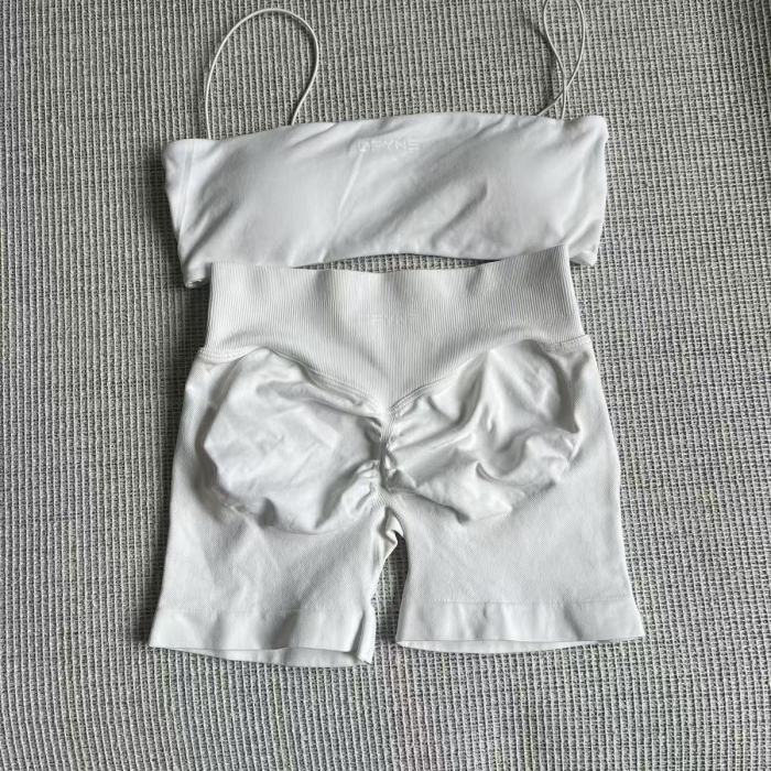 Bra + short pants yoga sports suit  clothes， CL35-97-103