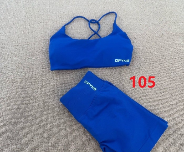 Bra + short pants yoga sports suit  clothes， CL35-104-110