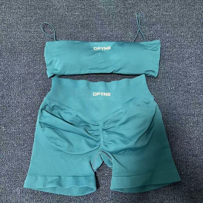 Bra + short pants yoga sports suit  clothes， CL35-97-103