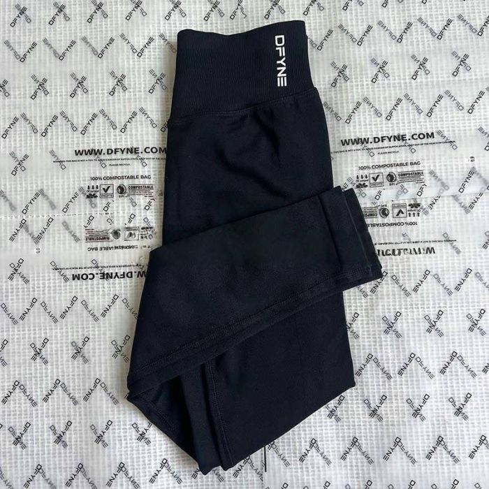 Yoga stretchable breathable tummy-reducing and hip-raising fitness pants，CL20-54-80