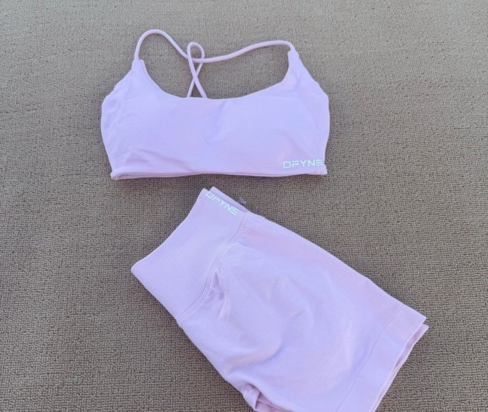 Bra + short pants yoga sports suit  clothes， CL35-104-110