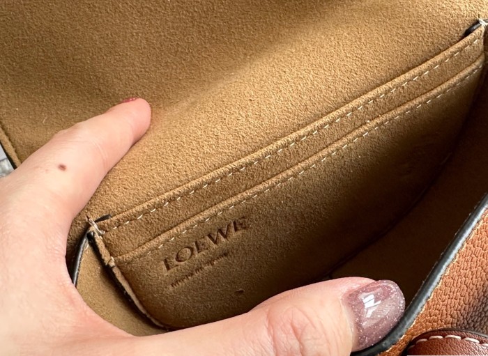 Split leather bag ,4A ,size 21x14cm,no box,  B75-443