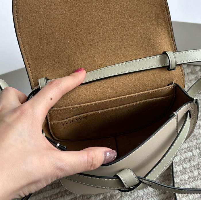 Split leather bag ,4A ,size 21x14cm,no box,  B75-444