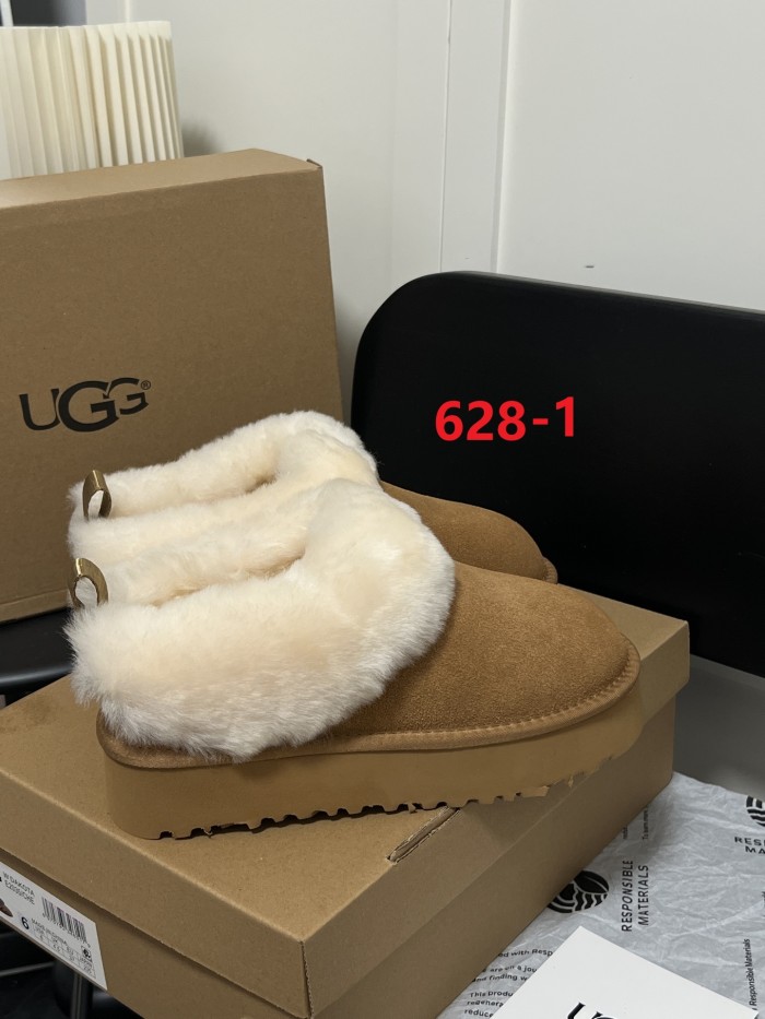 Women fur shoes, size 35-40,  with box, SS60-628-1