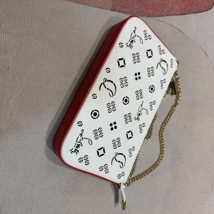 Leather bag ,5A ,size 25x4x14cm,no box,  B75-456-458