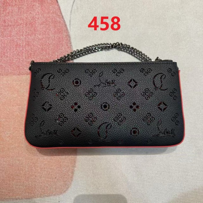Leather bag ,5A ,size 25x4x14cm,no box,  B75-456-458